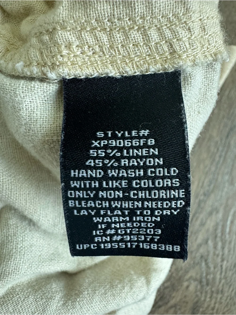 Social Standard Sanctuary Linen Jogger Tan Pants Women’s Size Medium - Picture 6 of 8